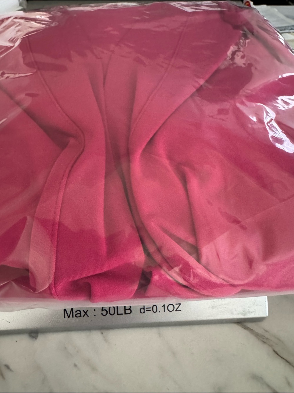 Susan Graver Pink Liquid Knit Twin set Sz 1X rhinestones embellished - Picture 12 of 12
